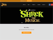 Tablet Screenshot of mask-and-music.de